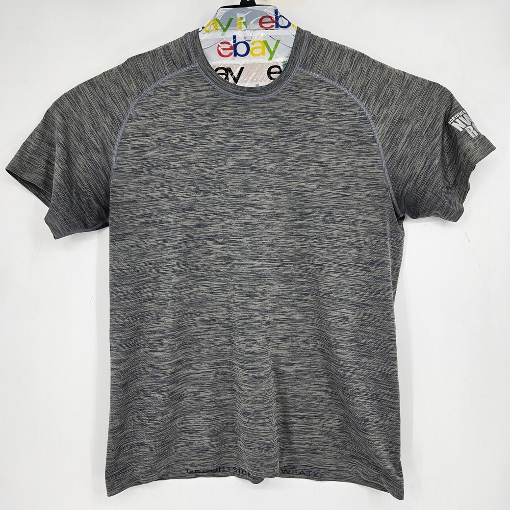Lululemon Shirt Mens‎ Extra Large Performance Tee Activewear Gym Training Gray